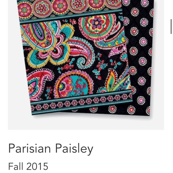 Vera Bradley 2015 Parisian Paisley crossbody - Picture 6 of 6